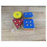 Brand New Wooden Activity Cube for Kids, 12+ Months, Shapes & Activities