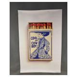 Brand New Cool It Cowboy Canvas Poster, Coastal Cowgirl, 16" x 24" Print