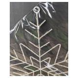 Brand New Light-Up Snowflake With Remote and Suction Hook