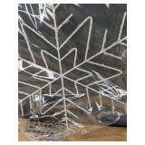 Brand New Light-Up Snowflake With Remote and Suction Hook