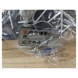 Brand New Light-Up Snowflake With Remote and Suction Hook