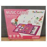 Brand New Tsomtto 2-in-1 Musical Mat Piano Drum Carpet