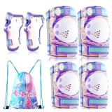 Brand New Nemone Mermaid Knee and Elbow Pad Set for Kids