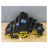 10 Pairs Brand New Kaygo Pro Safety Work Gloves - Size 9/Large