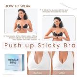 Brand New Adhesive Invisible Bras Size B - 2-Pack