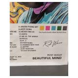 Brand New Rod Wave "Beautiful Mind" Canvas Poster - 12" x 18"