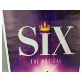 Brand New SIX The Musical Canvas Poster - 12" x 18"