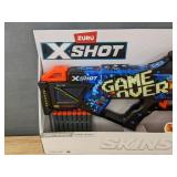 Brand New Zuru X-Shot Skins "Game Over" Last Stand Dart Blaster with 16 Darts