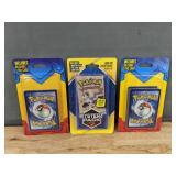 3 Brand New Pokemon Card Packs with Mystery Pack