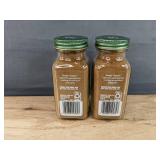 2 Brand New Bottles Simply Organic Pumpkin Spice, 1.94 oz. Per Bottle