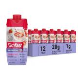 12 Brand New Strawberry Flavor Slimfast Protein Shakes