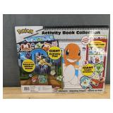 Brand New Pokemon Activity Book with Over 100 Stickers and Foam Stickers