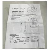 Giraffe Tools Retractable Garden Hose Reel with Hose