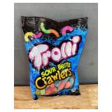 4 Brand New Trolli Original, Electric, Duo, and Crawlers 6.3 oz- 7.5 oz. Bags