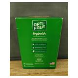 2 Brand New Opti-Free Replenish Disinfecting Solution 10 fl oz Each