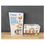 Brand New Cirkul Starter Kit with 12oz Bottle and 8 Gateway Tea Sip Cartridge Variety Pack