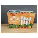 Brand New Cirkul Starter Kit with 12oz Bottle and 8 Gateway Tea Sip Cartridge Variety Pack