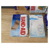 6 Boxes of Brand New 3M Bandages: Nexcare Duo Gauze Pads & Band-Aid Strips