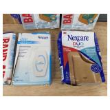 6 Boxes of Brand New 3M Bandages: Nexcare Duo Gauze Pads & Band-Aid Strips