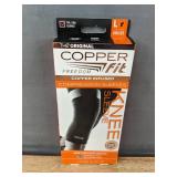 Brand New Copper Fit Compression Knee Sleeve Size L and Ice Compression Knee Sleeve Size Unisex S/M