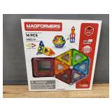 Brand New Magformers Basic 14 Piece Magnetic Construction Set Ages 3+