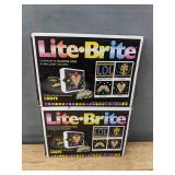2 Brand New Lite-Brite 85 Piece Mini Sets