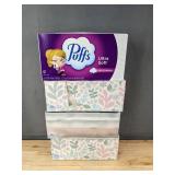 4 Brand New Puffs Facial Tissue Boxes