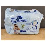 16 Brand New Huggies Little Movers Diapers Size 6 & 12 Little Swimmers Swim Pants Size 3