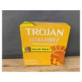 36 Brand New Trojan Ultra Ribbed Condoms