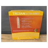 36 Brand New Trojan Ultra Ribbed Condoms