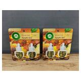 4 Brand New Air Wick Pumpkin Spice Essential Oil Refills