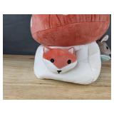 Brand New Moon and Stars Plush Mushroom House Toy with Animal Friends