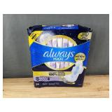 36 Brand New Always Maxi Extra Heavy Overnight Pads