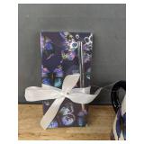 Brand New Butterfly Mug, Black Ink Pen & Lined Notebook Gift Set