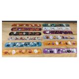 48 Brand New Halloween Snap Wrist Bands in Assorted Designs