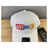 Brand New Nike Just Do It Aerobill Hat White Adult OSFM