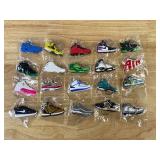 20 Brand New Nike, Air Jordan, Air Max, Kobe, Foamposite, Lebron Sneaker Shoe Keychains