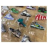20 Brand New Nike, Air Jordan, Air Max, Kobe, Foamposite, Lebron Sneaker Shoe Keychains