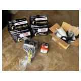 Lot of (3) Flashlights With Accessories