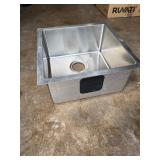 Blanco QUATRUS R15 18 Gauge Stainless Steel 17 in. Undermount Bar Sink