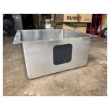 Blanco QUATRUS R15 18 Gauge Stainless Steel 17 in. Undermount Bar Sink
