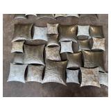 Lot of (2) Metal Wall Sculptures