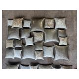 Lot of (2) Metal Wall Sculptures