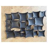 Lot of (2) Metal Wall Sculptures