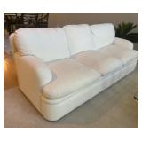 Neutral Colored Upholstered Sofa by A. Rudin