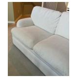 Neutral Colored Upholstered Sofa by A. Rudin