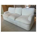 Neutral Colored Upholstered Sofa by A. Rudin