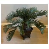 Pretty Faux Palm Plant