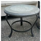 Two Patio Chairs with Accent Table