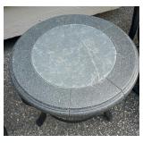 Two Patio Chairs with Accent Table